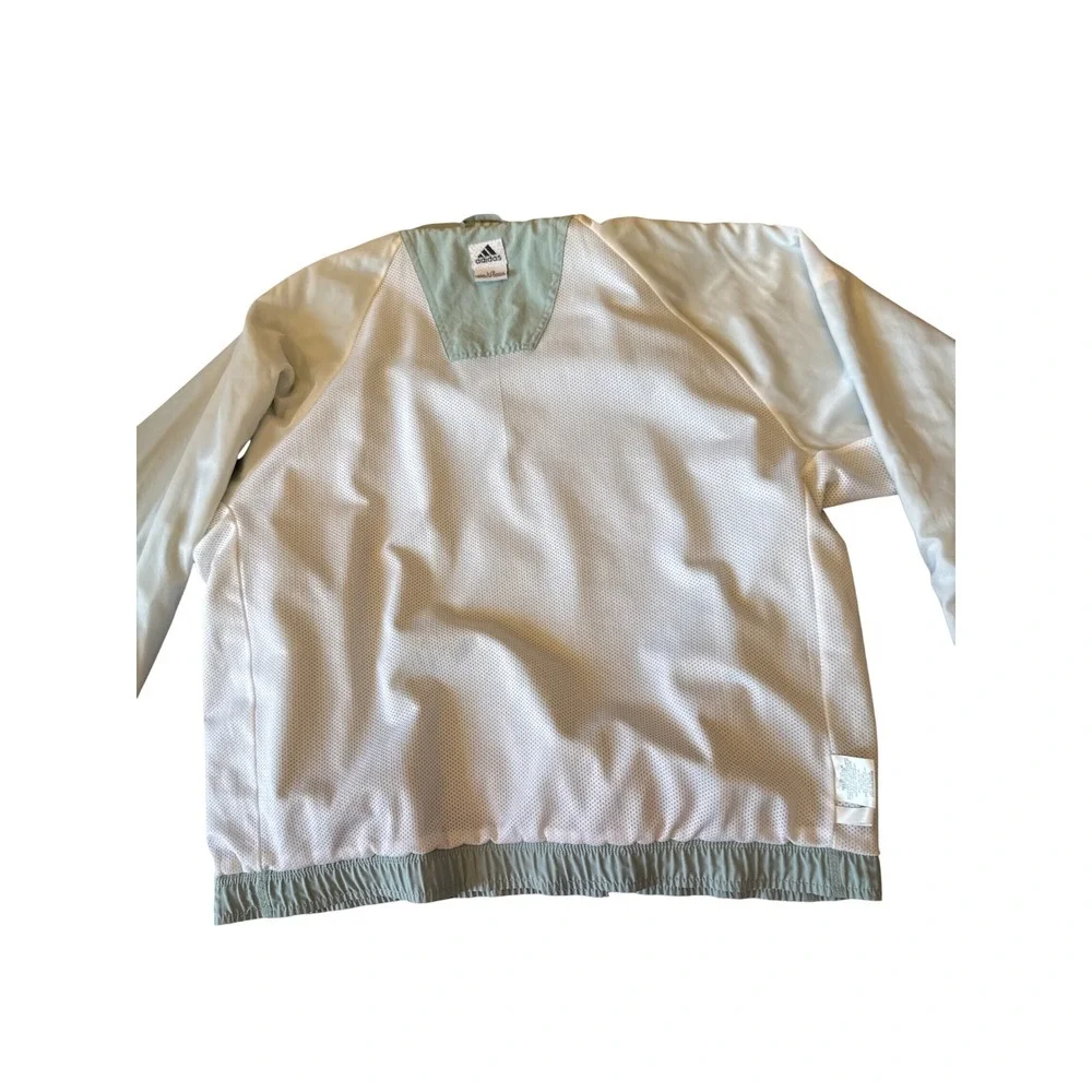 Adidas ClimaShell Wind Golf Pullover Brunswick Plantation Sage Green Mens Large